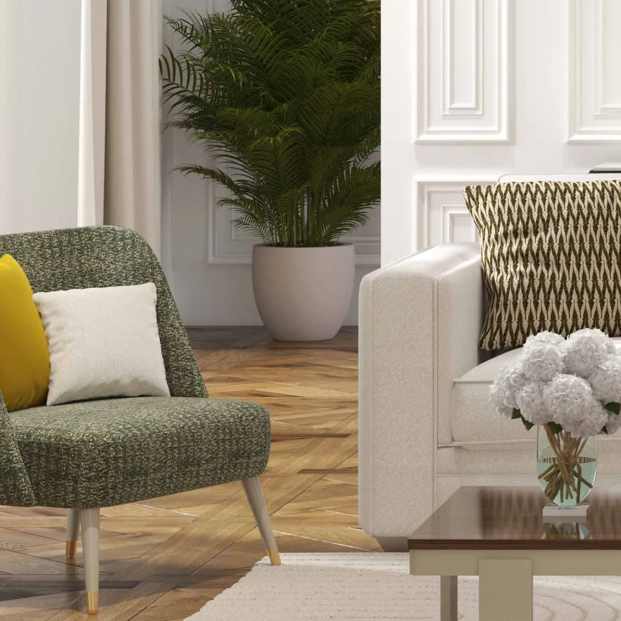 Guerra Vanni Lounge Chairs<Amalfi Green Lounge Chair