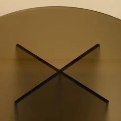 Lebanto Side Tables<Amami Bronzed Glass Side Table