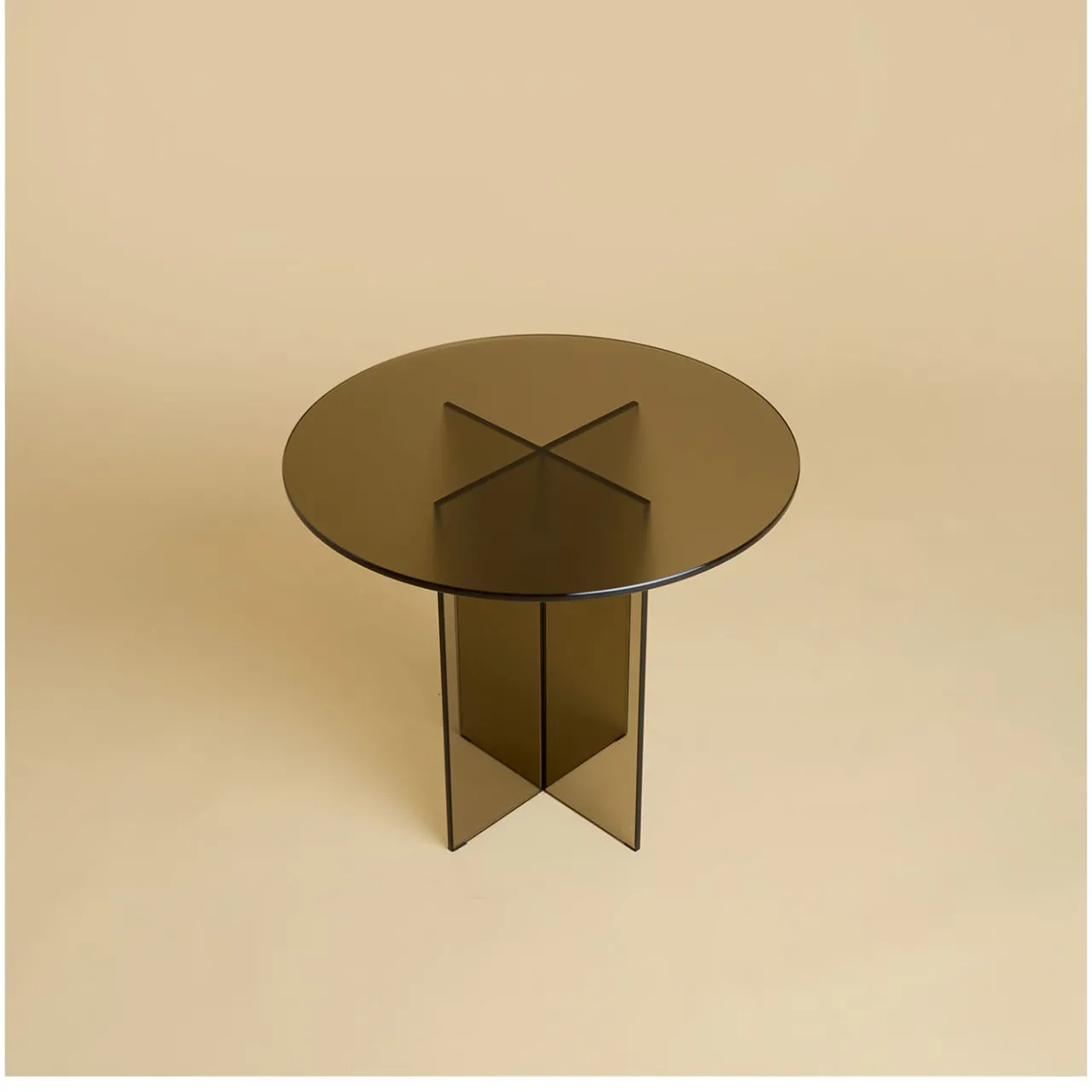 Lebanto Side Tables<Amami Bronzed Glass Side Table
