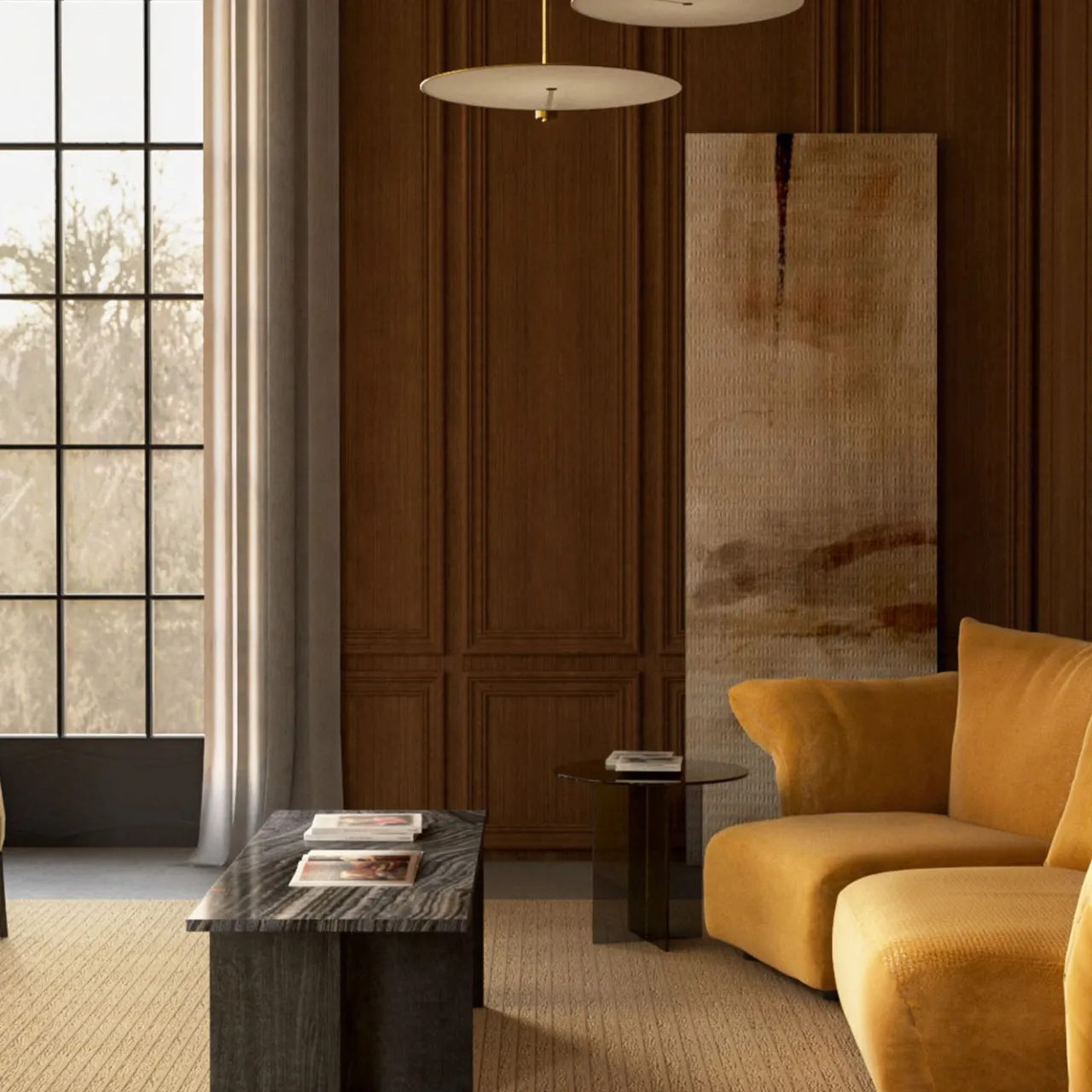 Lebanto Side Tables<Amami Bronzed Glass Side Table