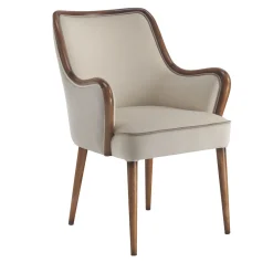 Morello Gianpaolo Armchairs<Amanda Off-White Armchair