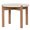 Jwana Hamdan Outdoor Coffee Tables<Amar White Coffee Table