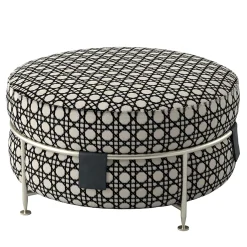 Sicis Ottomans & Poufs<Amaretto Low Pouf