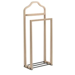 Giobagnara Coat Stands<Amedeo Beige Leather Valet