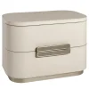 Sicis Nightstands<Amidele Beige Leather Nightstand