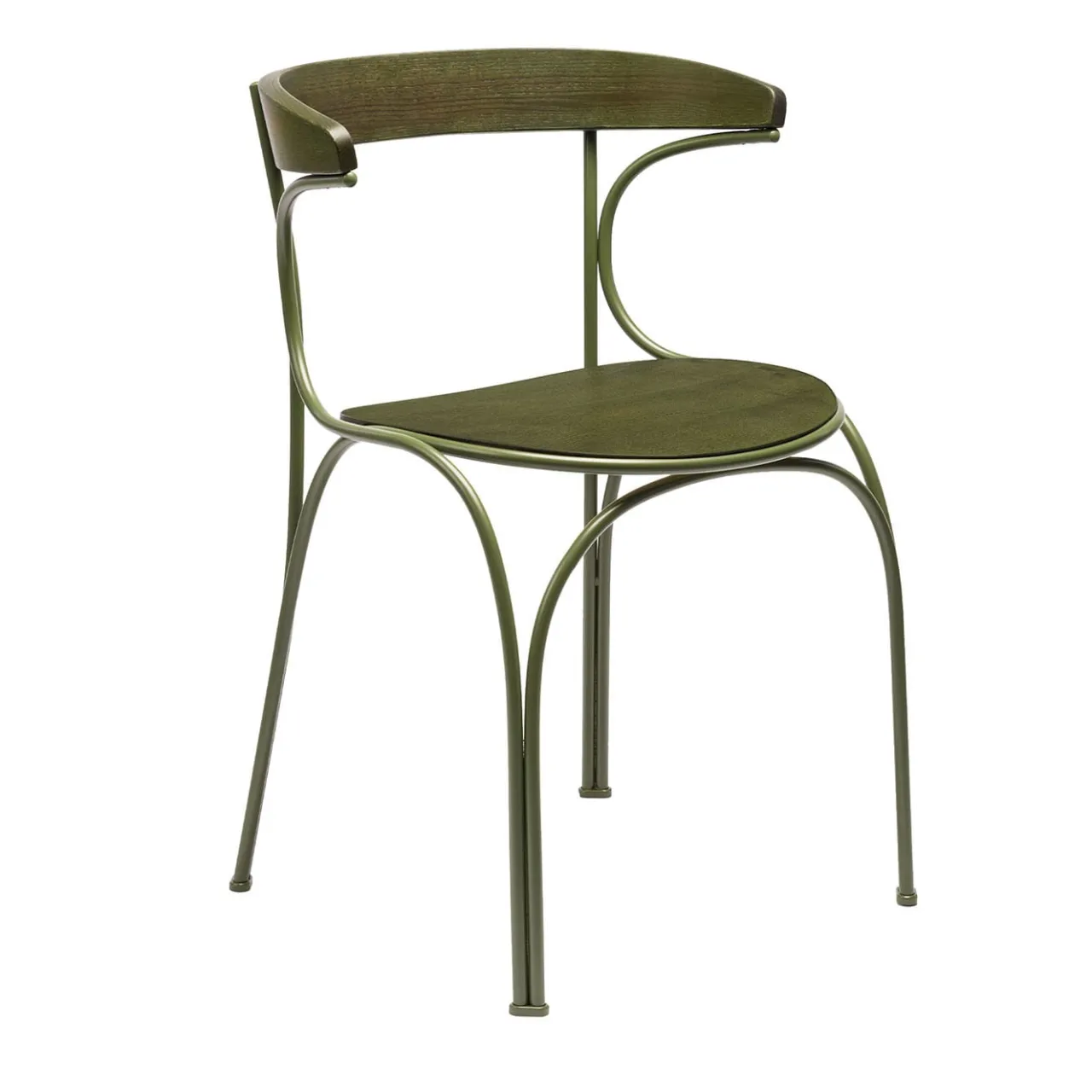 Gebrüder Thonet Vienna GmbH (GTV) – Wiener GTV Design Chairs<Ample Green Chair by Nichetto Studio