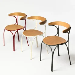 Gebrüder Thonet Vienna GmbH (GTV) – Wiener GTV Design Outdoor Chairs & Stools<Ample Red Outdoor Chair by Nichetto Studio