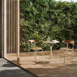 Gebrüder Thonet Vienna GmbH (GTV) – Wiener GTV Design Outdoor Chairs & Stools<Ample White Outdoor Chair by Nichetto Studio