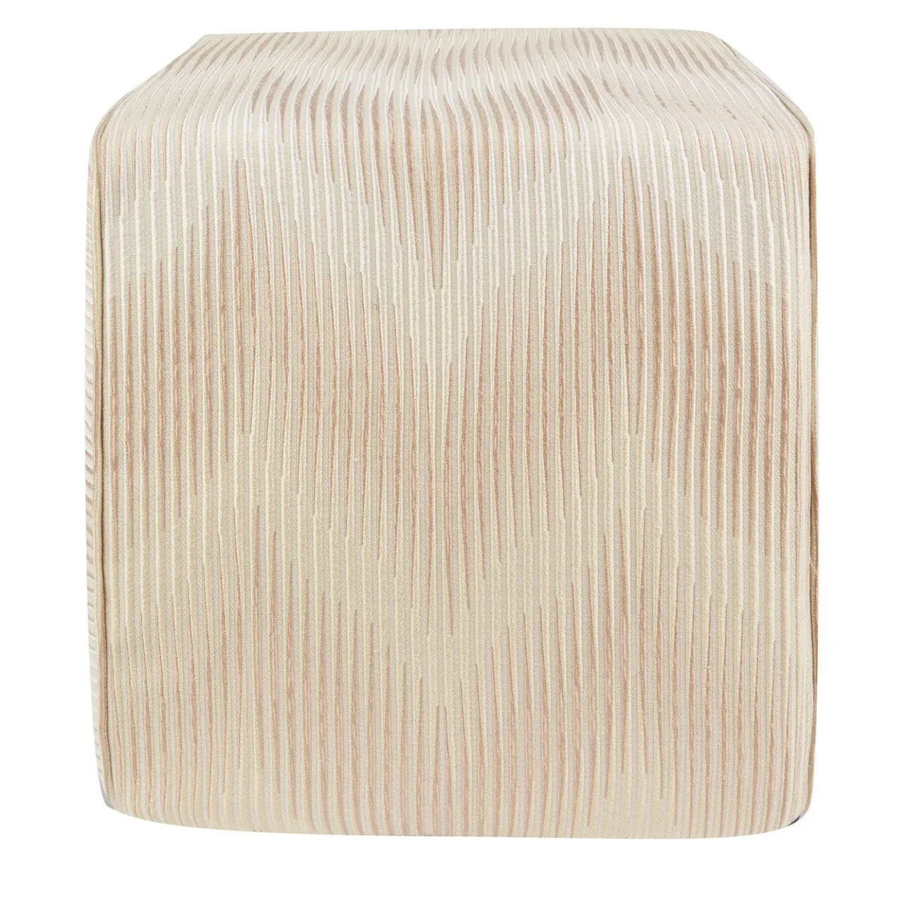 Missoni Home Collection Ottomans & Poufs<Ande Beige Pouf Cubo