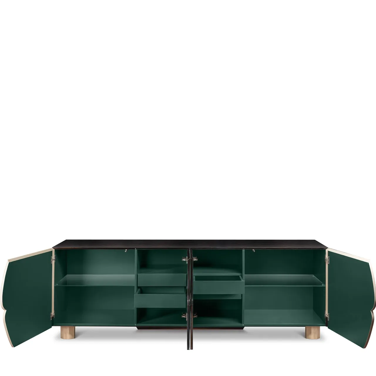 VGnewtrend Sideboards Buffets<Andy 4-Door Flowery Sideboard
