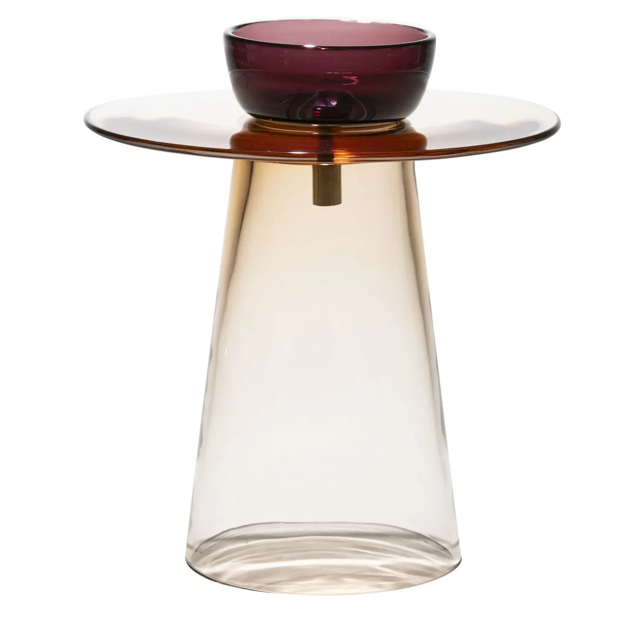 Purho Side Tables<Angel Mid-Low Rosé and Amethyst Side Table