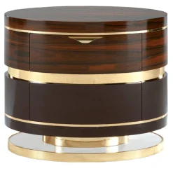 Zanaboni Nightstands<A/300-Nt Night Table In Ebony