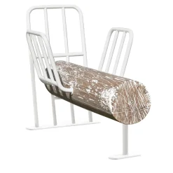 Riva 1920 Other Outdoor Furniture<Anti-Comfort Lui White Armchair by Andrea Branzi