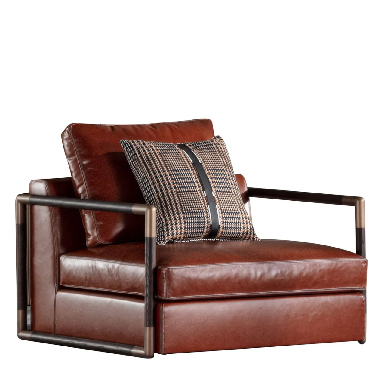 Meroni & Colzani Armchairs<Anzio Lounge Chair