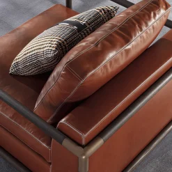 Meroni & Colzani Armchairs<Anzio Lounge Chair