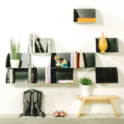 Marco Ripa Shelves<Aperture Black Shelf by Roberto Cicchinè