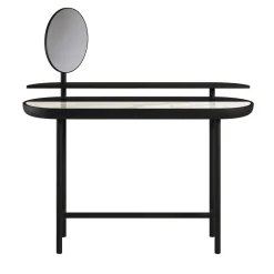 Secolo Vanities<Apollo Black Walnut Wood And Calacatta Marble Vanity With Mirror