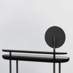Secolo Vanities<Apollo Black Walnut Wood And Calacatta Marble Vanity With Mirror
