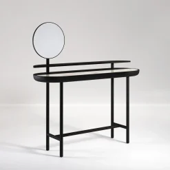 Secolo Vanities<Apollo Black Walnut Wood And Calacatta Marble Vanity With Mirror