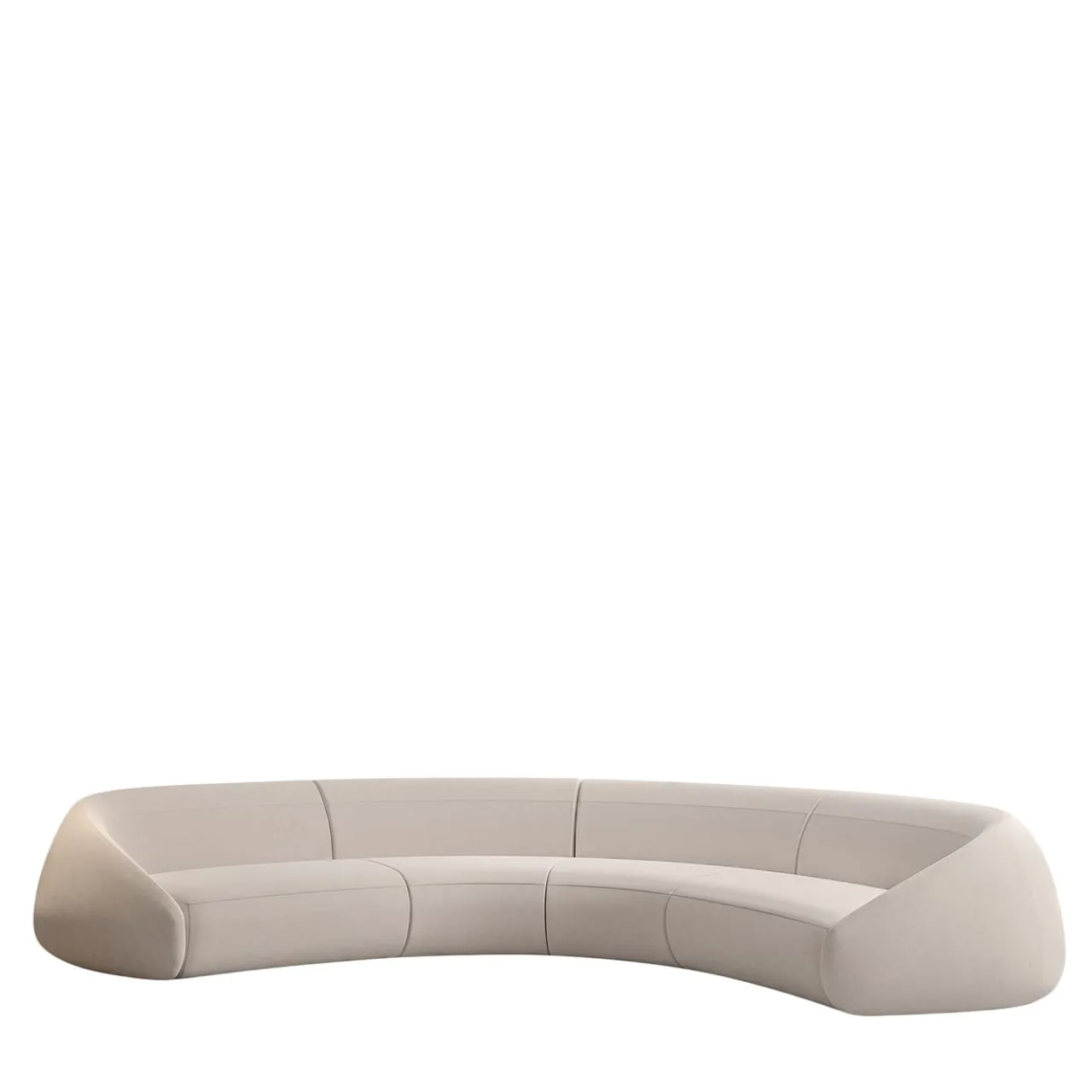La Cividina Sofas<Apper Beige 4-seats Sofa by Antonio Rodriguez