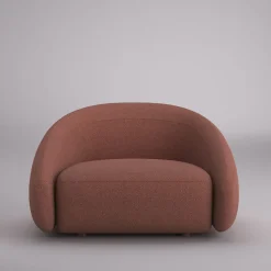 La Cividina Armchairs<Apper Red Armchair by Antonio Rodriguez