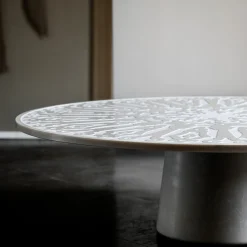 Kimano Coffee Tables<Aragona Pearl White marble Coffee table by Roberto Semprini