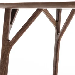 Durame Dining Tables<Arbor Walnut Wood Dining Table with Inlaid Leafs