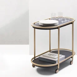 Giobagnara Serving Tables<Arcade Oval Serving Table