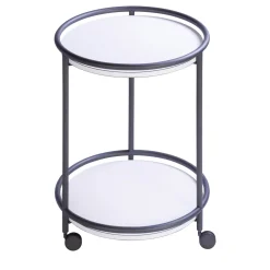 Giobagnara Serving Tables<Arcade Round Wood Trolley Table