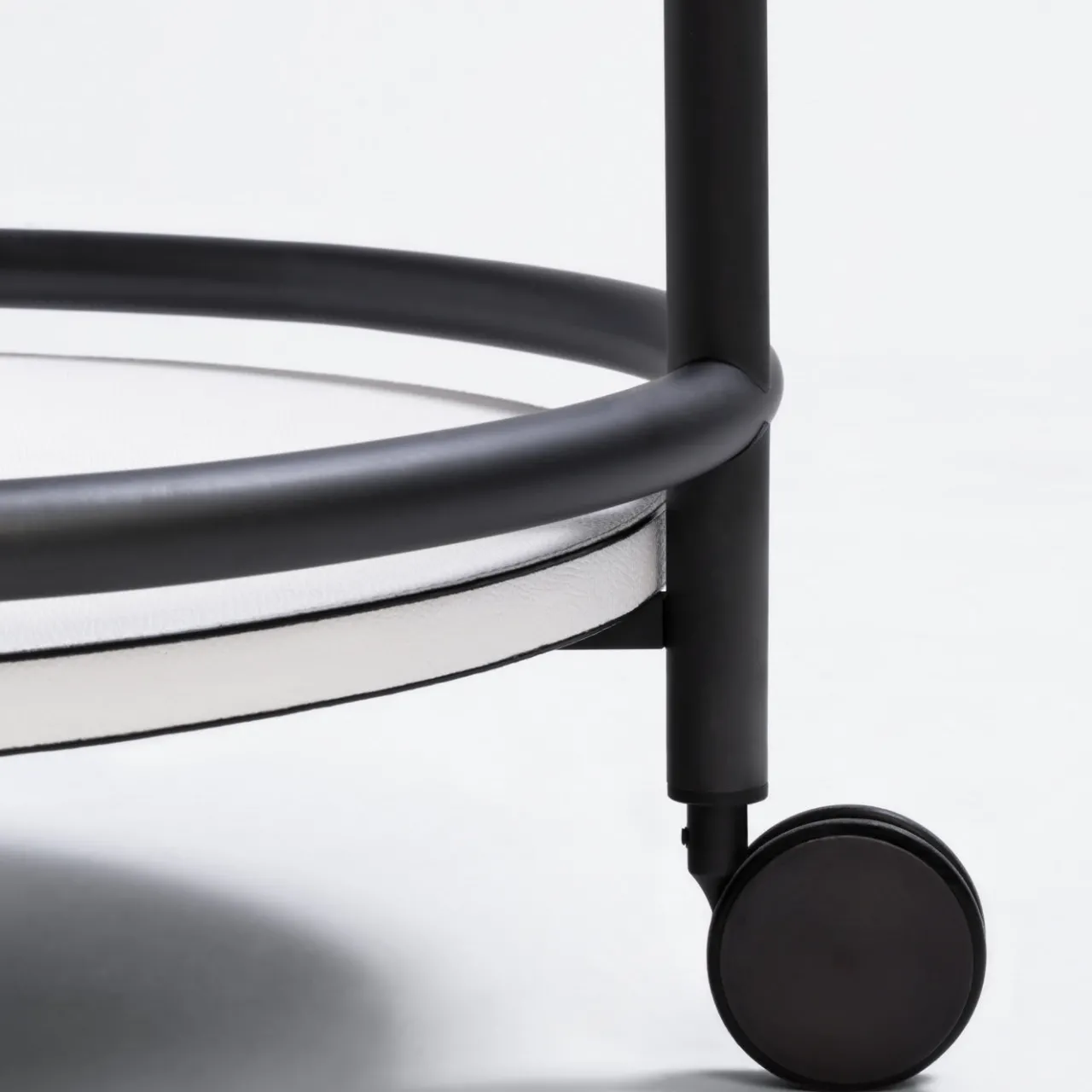 Giobagnara Serving Tables<Arcade Round Wood Trolley Table