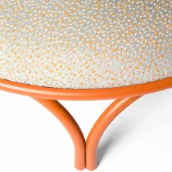 Gebrüder Thonet Vienna GmbH (GTV) – Wiener GTV Design Ottomans & Poufs<Arcadia Orange Pouf