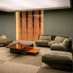 Fratelli Boffi Coffee Tables<Arcano Cube Brown Wood Coffee Table by Storagemilano