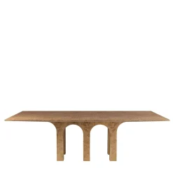Fratelli Boffi Dining Tables<ARCHI Dining Table in burl by StorageMilano