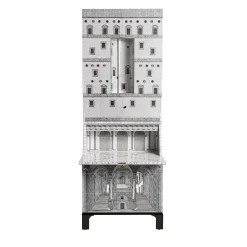 Fornasetti Cabinets<Architettura Black And White Trumeau