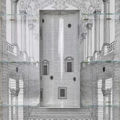 Fornasetti Cabinets<Architettura Black And White Trumeau