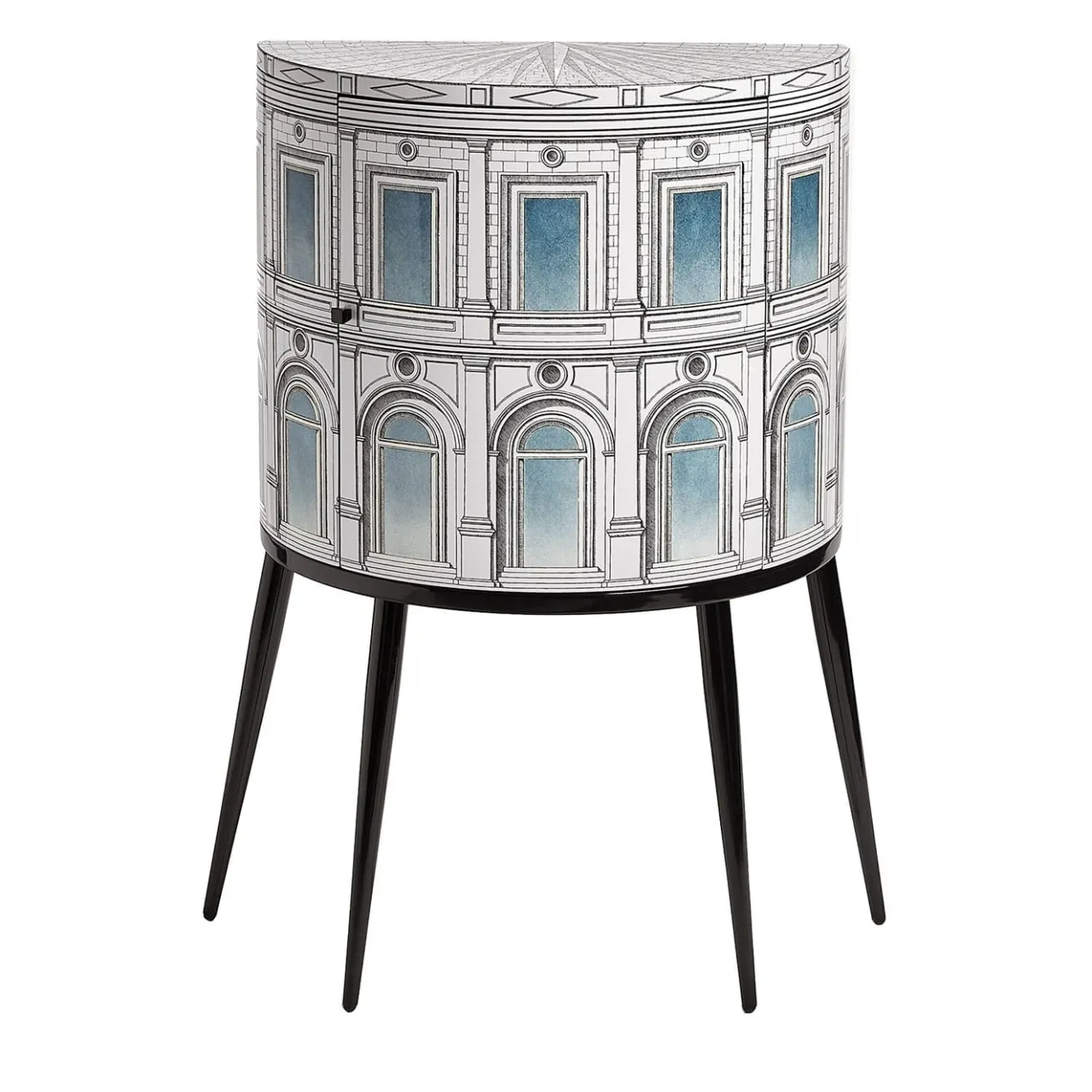Fornasetti Cabinets<Architettura Celeste Curved Small Cabinet