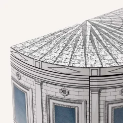 Fornasetti Cabinets<Architettura Celeste Curved Small Cabinet