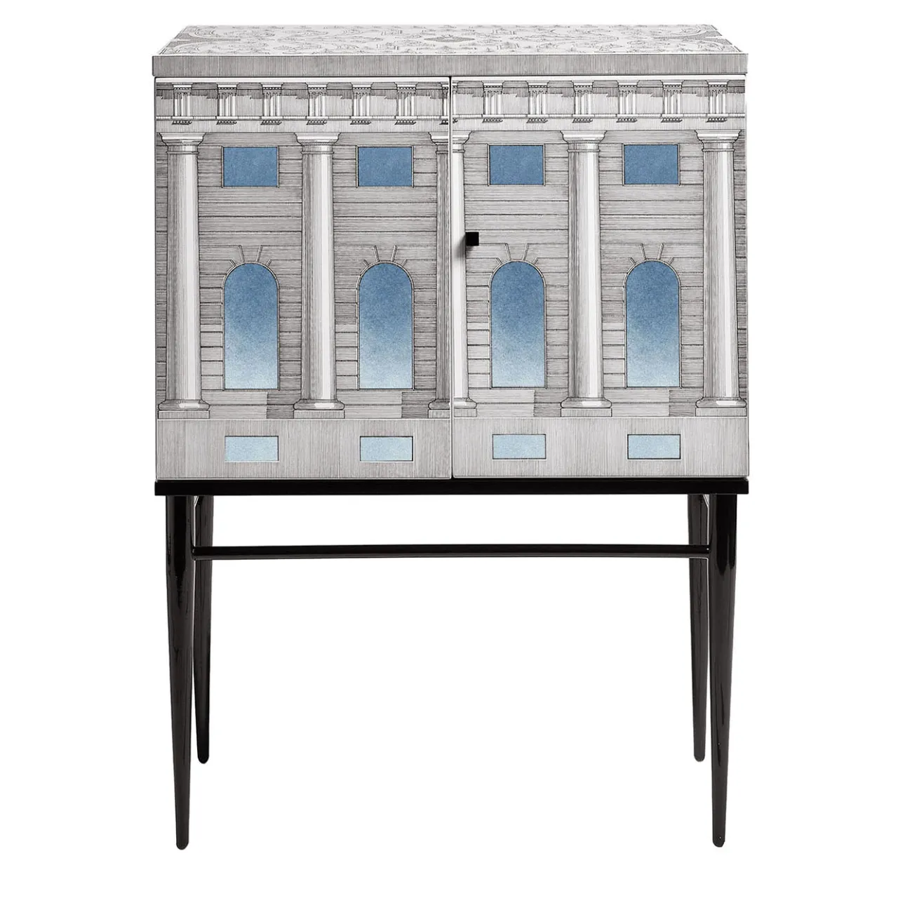 Fornasetti Cabinets<Architettura Celeste Raised Small Cabinet
