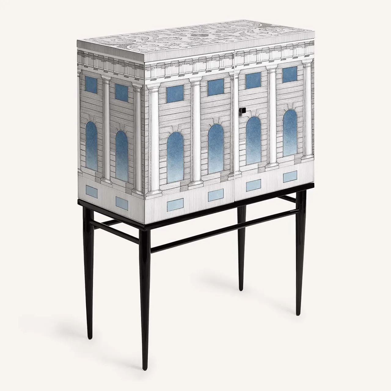 Fornasetti Cabinets<Architettura Celeste Raised Small Cabinet