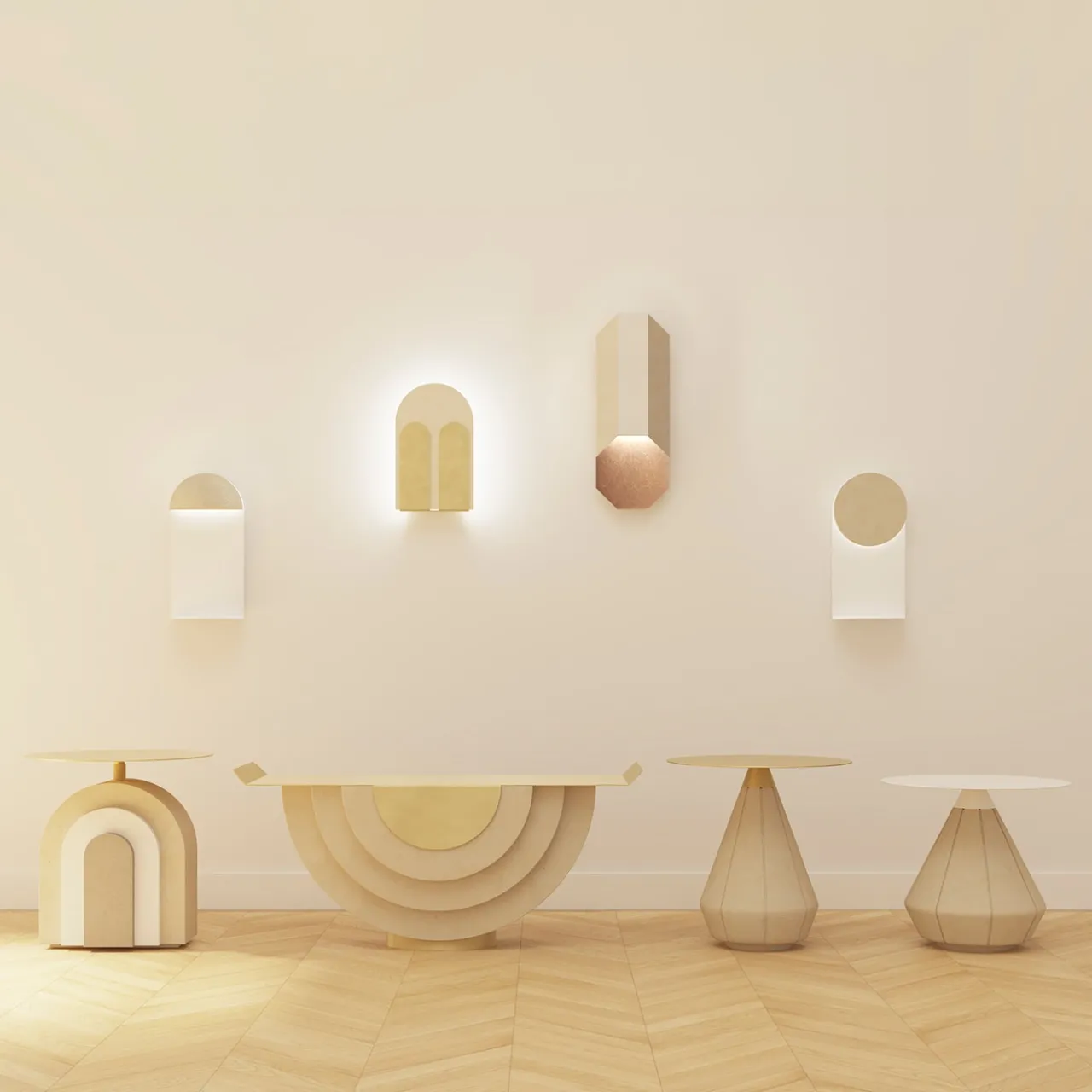 Pimar Limestone Side Tables<Arco Stone Side Table by Apospersano