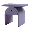 My Home Nightstands<Arcom Purple Bedside Table