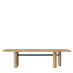 Ultramobili Dining Tables<Ares RN Natural Oak Wood Dining Table