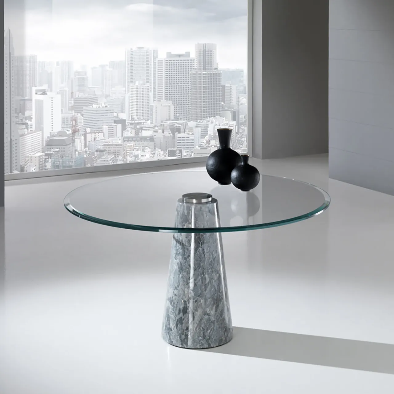 Crystal Stone Dining Tables<Ares Round Dining Table