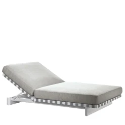 Talenti Outdoor Chaises & Daybeds<Argo Alu White-Mambo Pearl Sunbed by Ludovica and Roberto Palomba