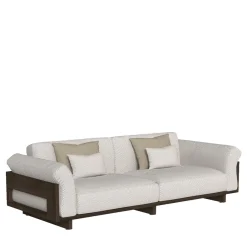 Talenti Outdoor Sofas & Benches<Argo White 3 Seater Sofa