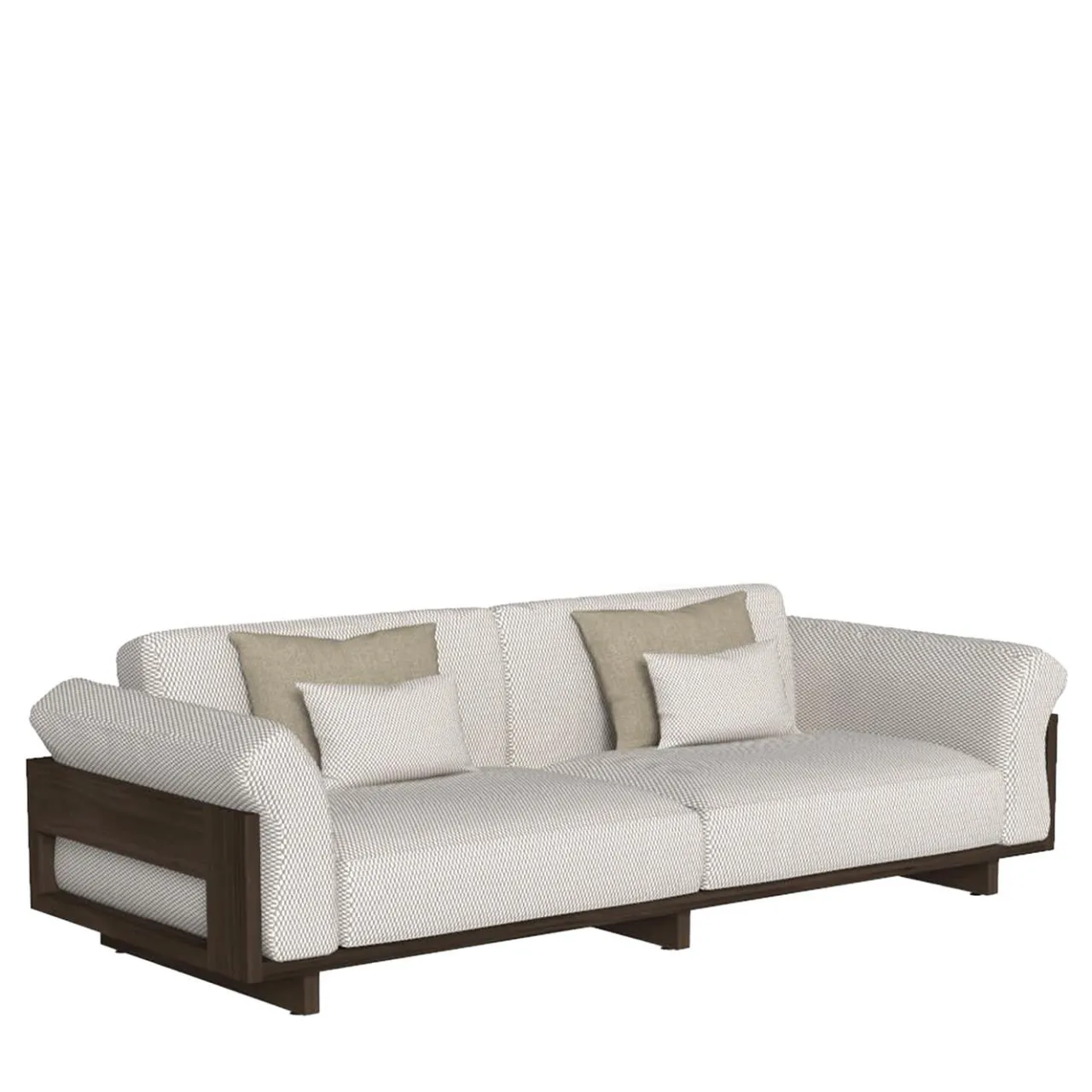 Talenti Outdoor Sofas & Benches<Argo White 3 Seater Sofa