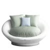 Galbiati Fratelli Outdoor Sofas & Benches<Aria Round White Sofa