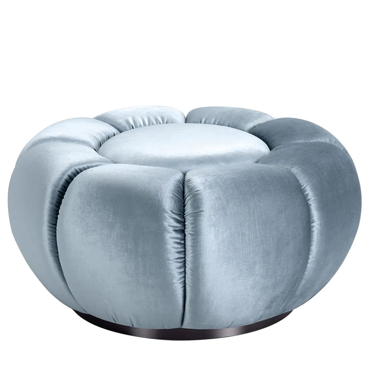 Domingo Salotti Ottomans & Poufs<Arke Azure Pouf