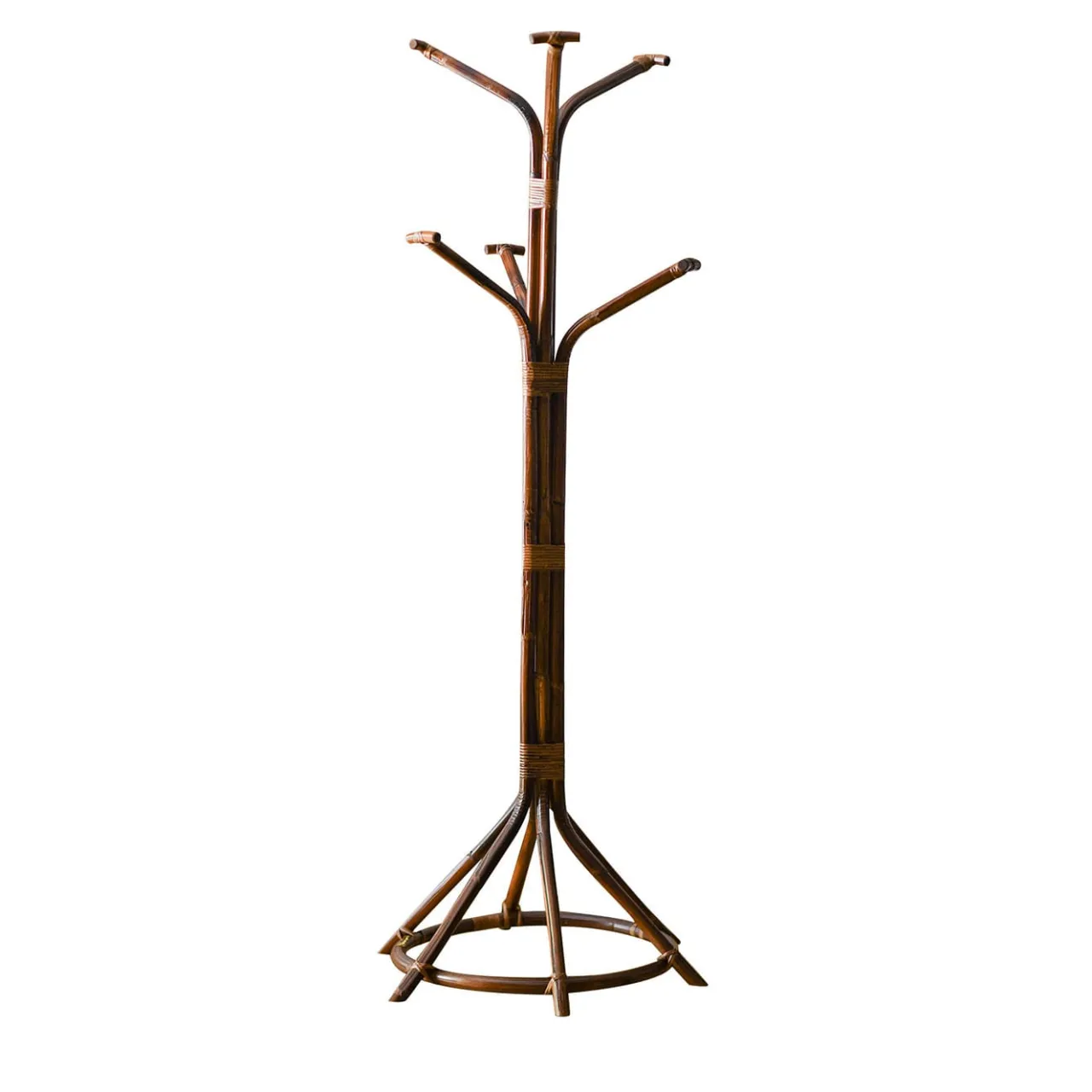 Molto Collectibles Coat Stands<6-Arm Bamboo Coat Rack