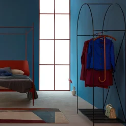 Lispi Coat Stands<Armadieri Black Iron Clothes Rack by Giulio Iacchetti